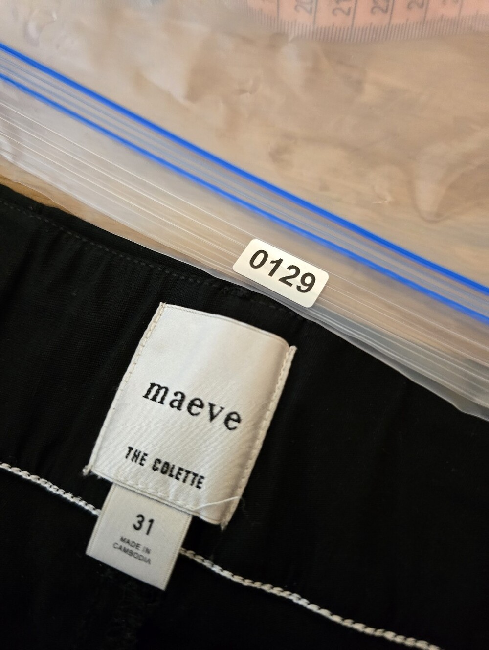 Maeve Colette High-Rise Wide-Leg Pants in Magic Fabric 31 Coastal - Picture 5 of 13